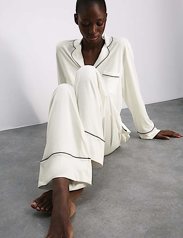 Cotton Modal Revere Pyjama Set