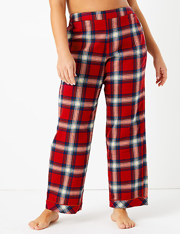 Pure Cotton Checked Pyjama Set