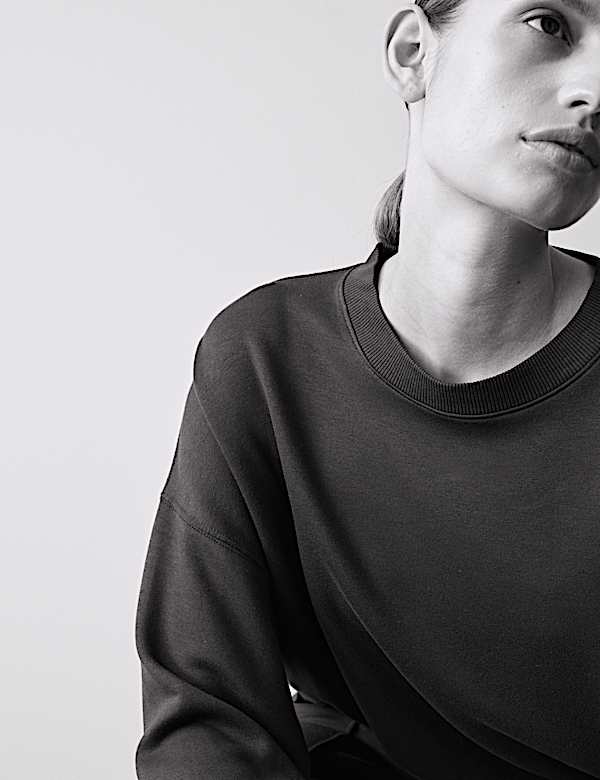 Scuba Jersey Lounge Sweatshirt - KG