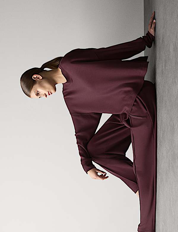 Scuba Wide Leg Lounge Pants - EE