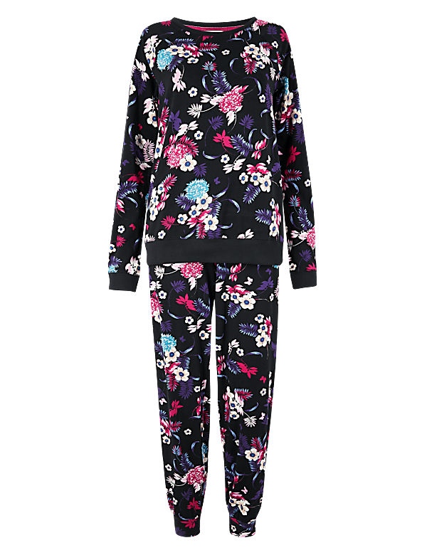 Floral Long Sleeve Pyjama Set