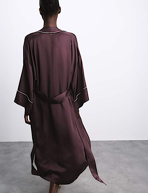 Σατέν μακριά ρόμπα - GR