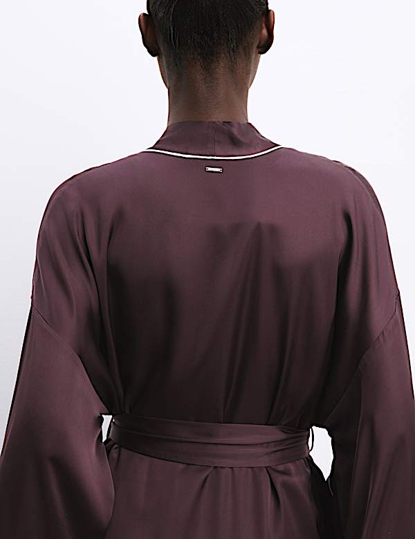 Σατέν μακριά ρόμπα - GR