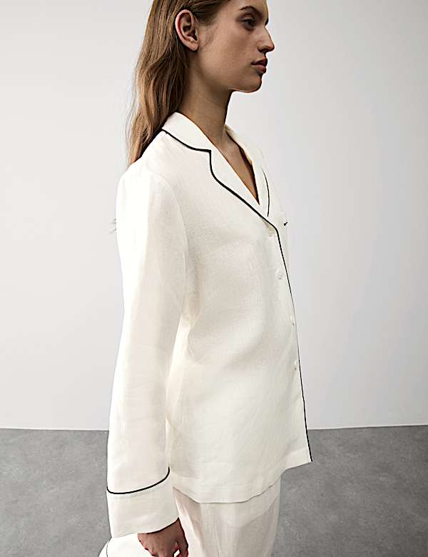 Pure Linen Revere Pyjama Set - LU