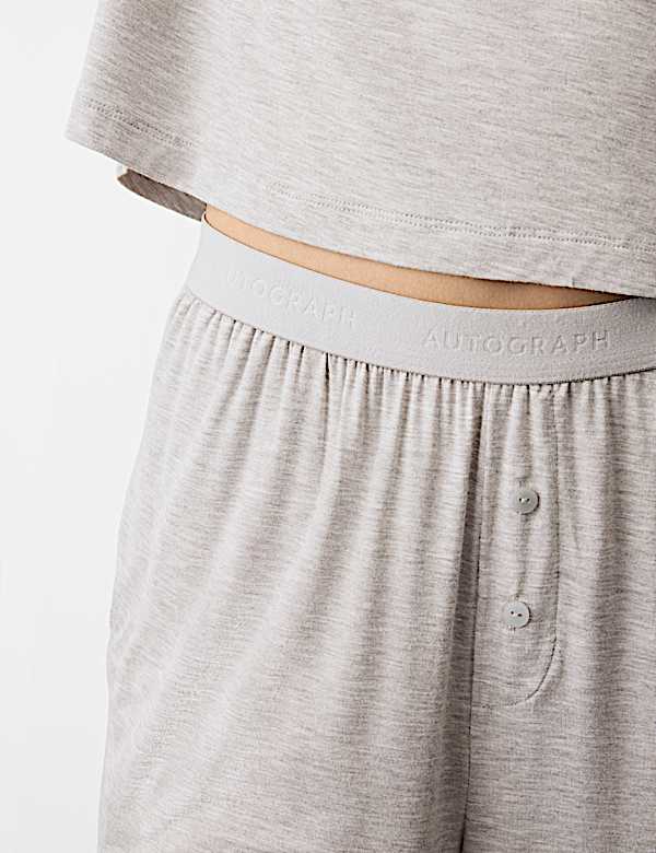 Jersey Wide Leg Pyjama Bottoms