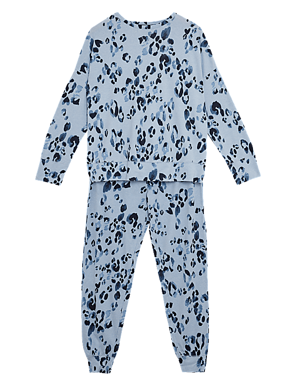Cotton Leopard Print Pyjama Set