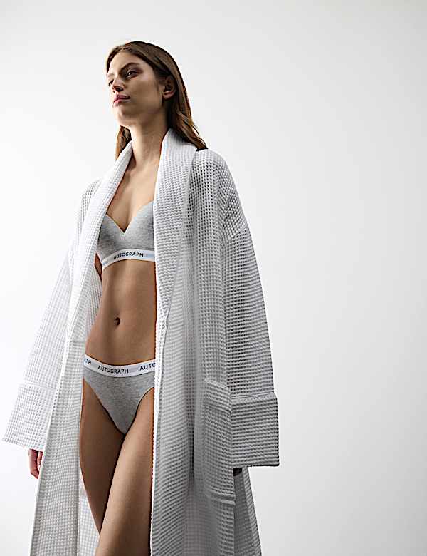 Pure Cotton Waffle Wrap - AL