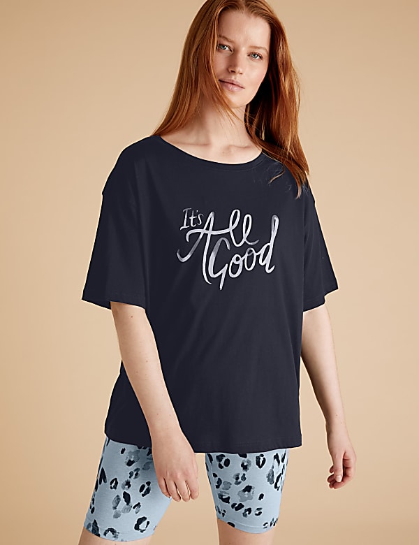 Cycling short pyjama set outlet