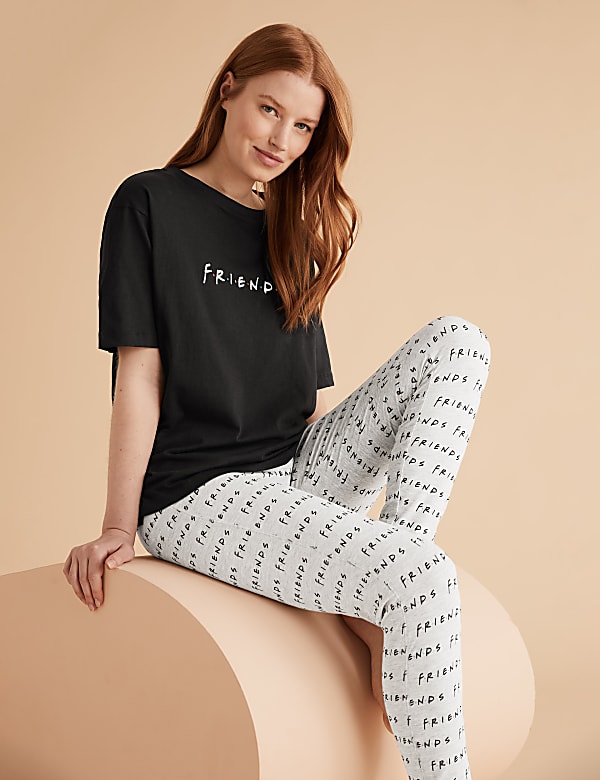 Buy Friends Cotton Legging Pyjama Set at Marks Spencer
