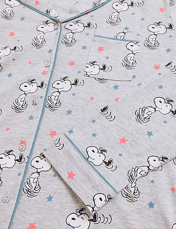 Snoopy™ Cotton Rich Rever Pyjama Set