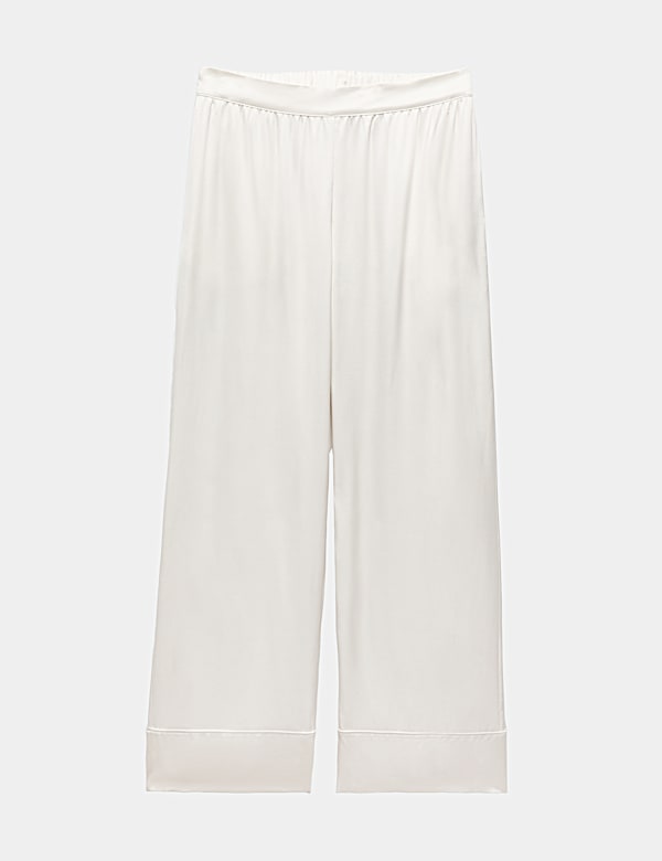 Premium Satin Wide Leg Pyjama Bottoms - IS