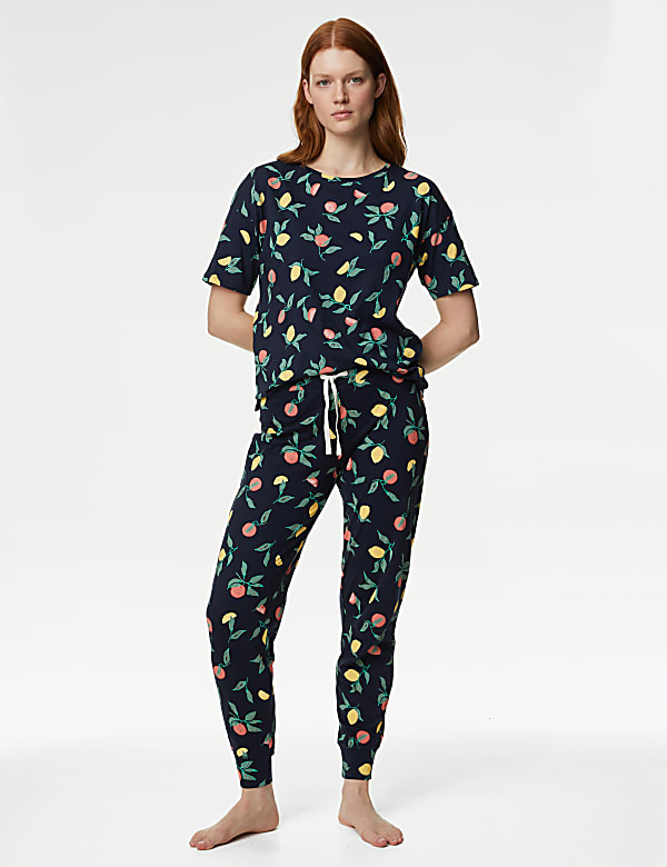 Pure Cotton Printed Pyjama Set