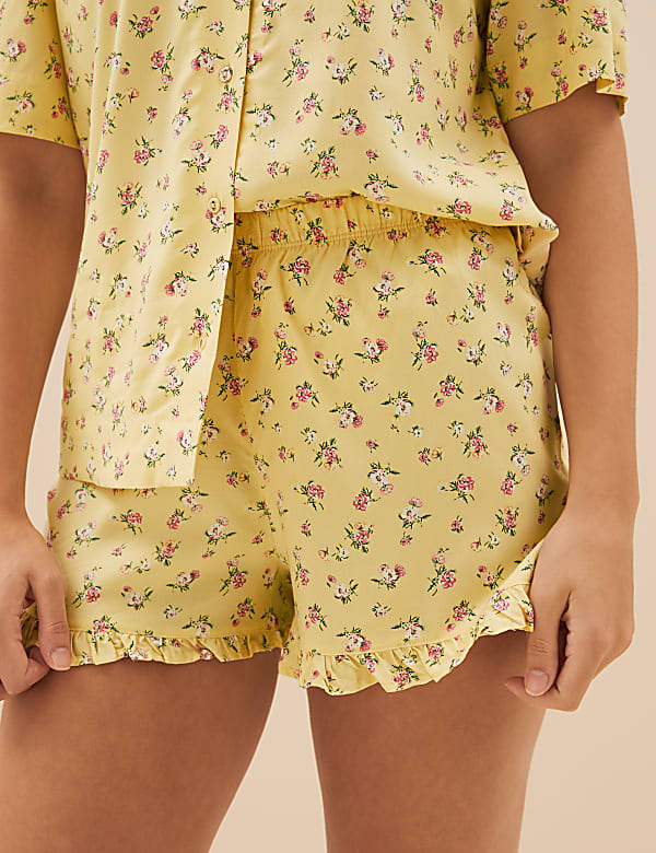 Woven Revere Short Pyjama Set