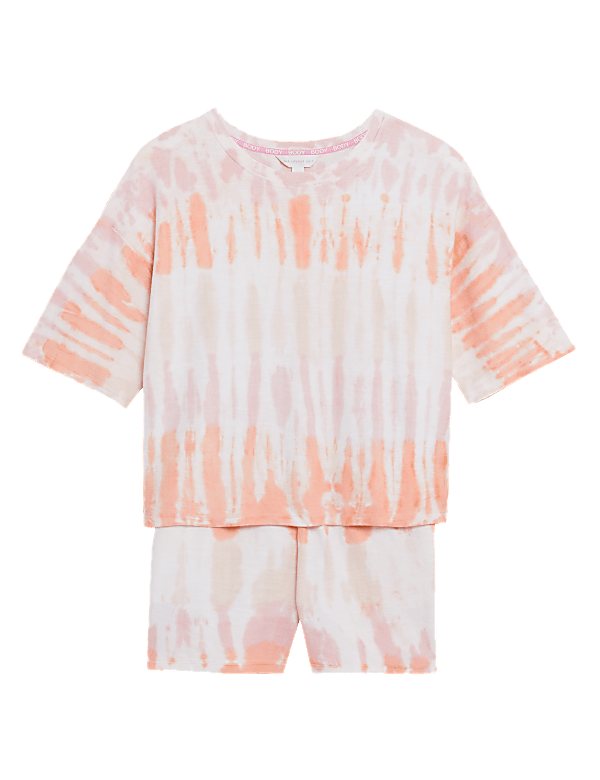 Flexifit™ Cotton Blend Tie Dye Lounge Set