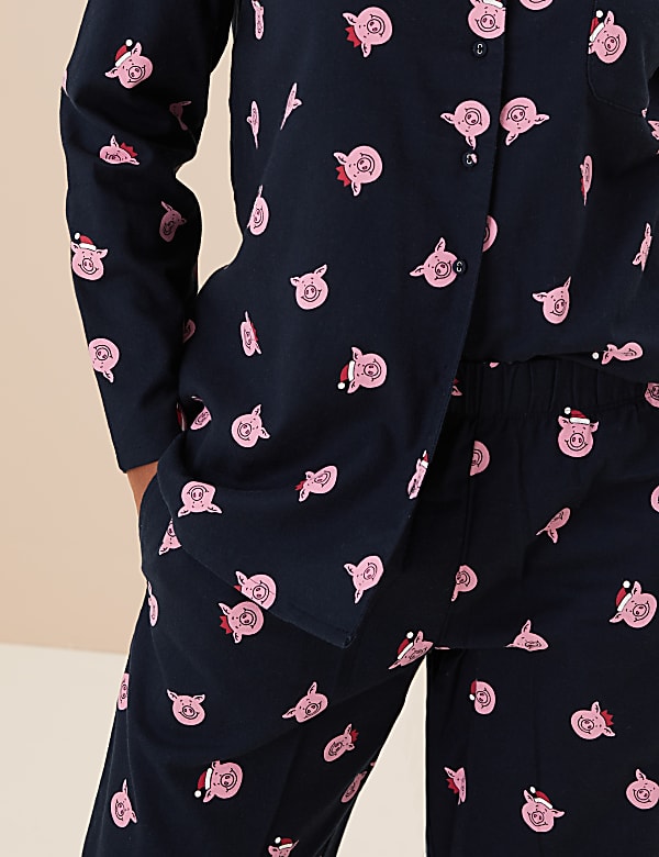 Women's Percy Pig™ Family Christmas Pyjama Set