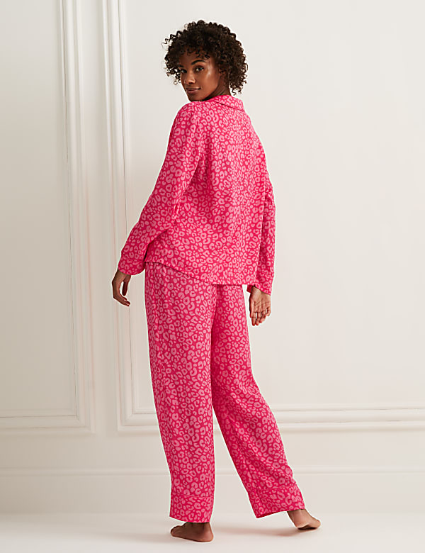 Dream Satin™ Leopard Print Pyjama Set