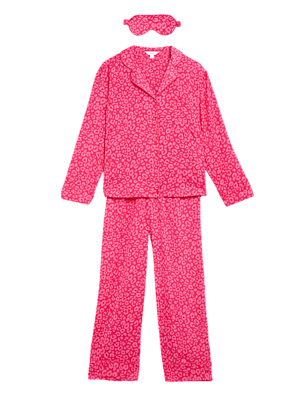 Dream Satin™ Leopard Print Pyjama Set