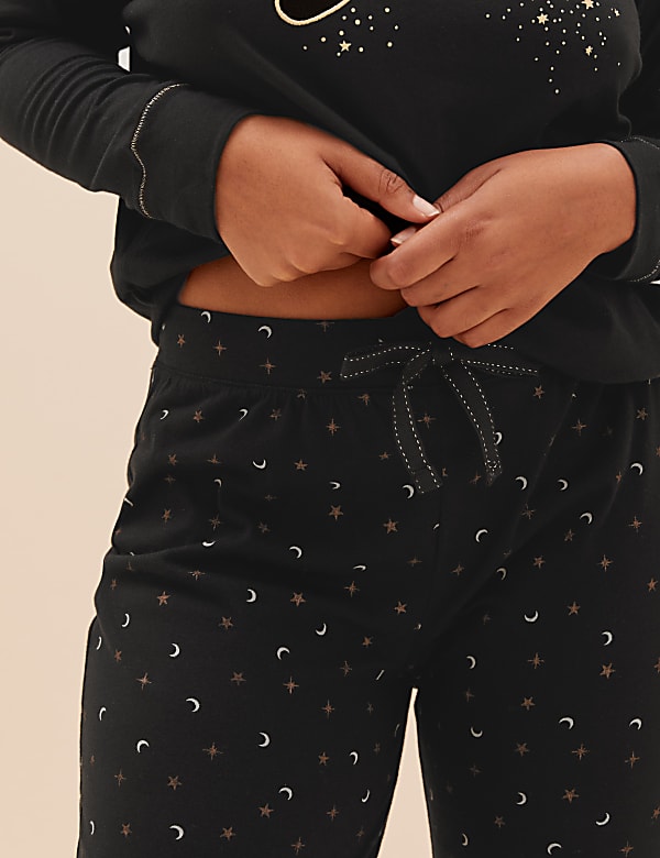 Pure Cotton Shine Slogan Pyjama Set