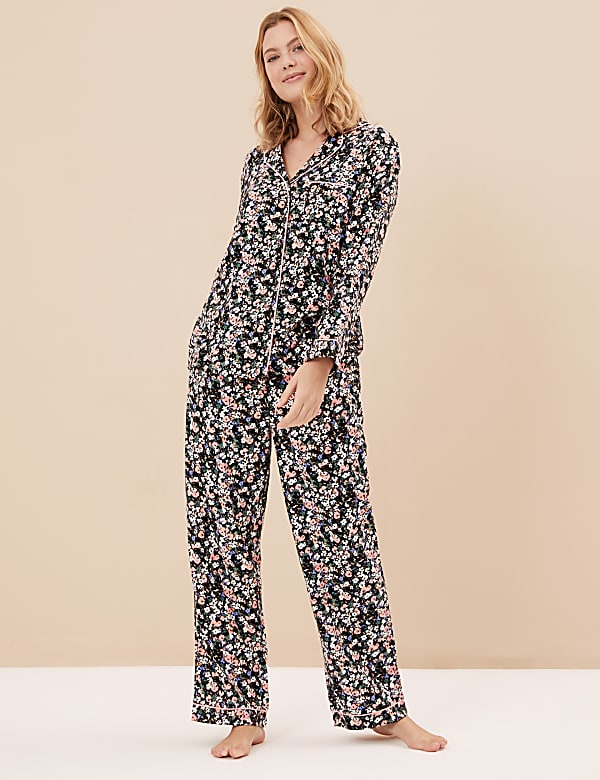 Pure Cotton Floral Pyjama Set