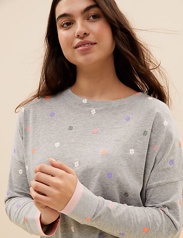 Cotton Rich Ditsy Floral Pyjama Set