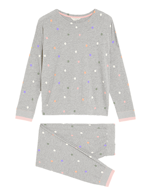 Cotton Rich Ditsy Floral Pyjama Set