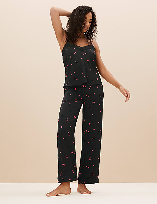 Dream Satin™ Heart Cami Pyjama Set