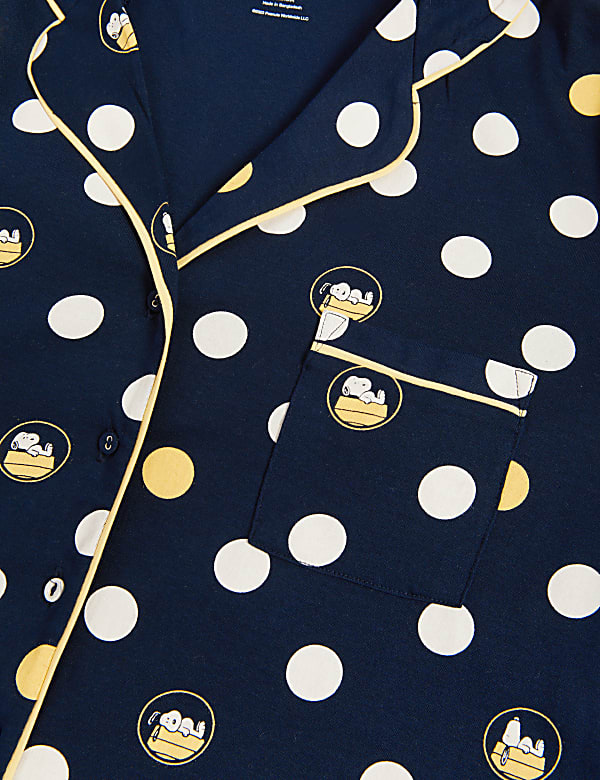 Pure Cotton Snoopy™ Polka Dot Pyjama Set