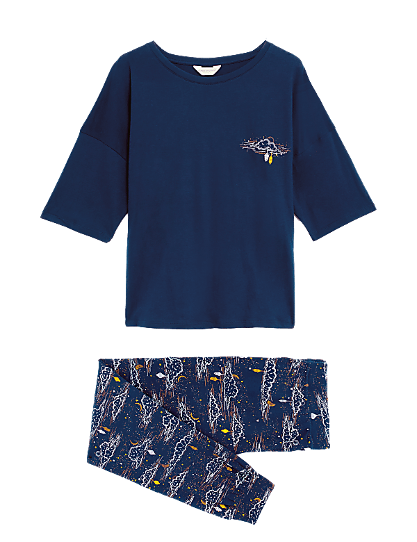 Womens Pure Cotton Eid Pyjama Set