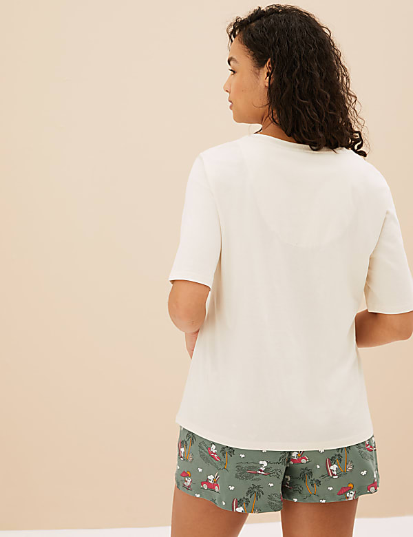 Pure Cotton Snoopy™ Shortie Set