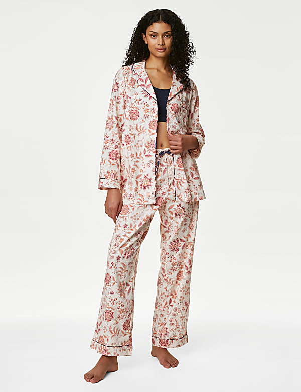 Pure Cotton Floral Pyjama Set