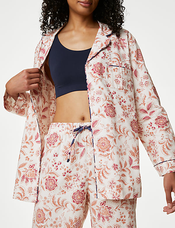 Pure Cotton Floral Pyjama Set
