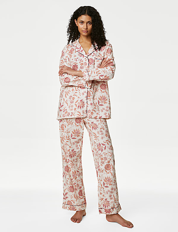 Pure Cotton Floral Pyjama Set