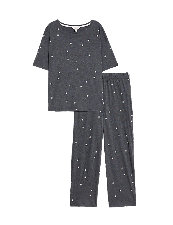 Cotton Modal Printed Pyjama Set