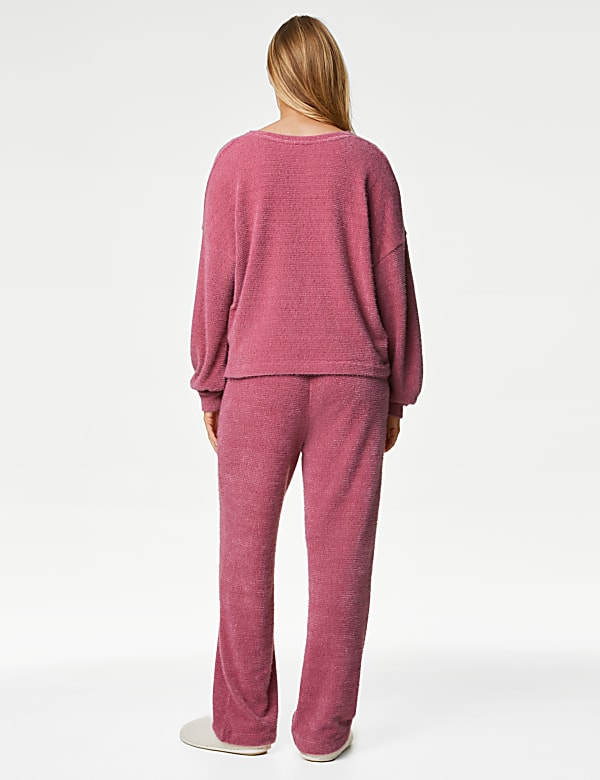 Fluffy Knit Lounge Set - JE