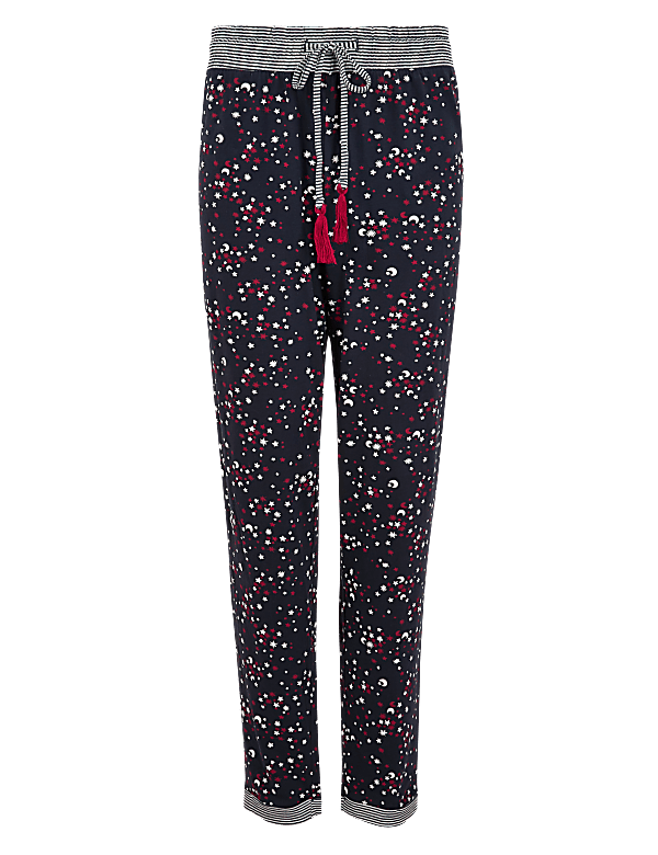 Star Print Pyjama Bottoms