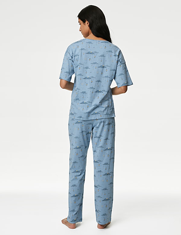 Pure Cotton Eid Print Pyjama Set