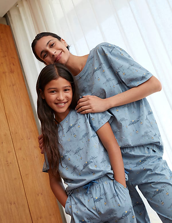 Pure Cotton Eid Print Pyjama Set
