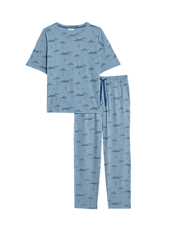 Pure Cotton Eid Print Pyjama Set