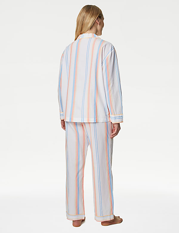 Pure Cotton Striped Pyjama Set