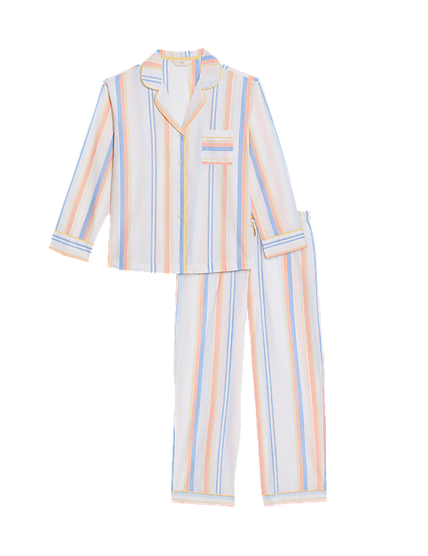 Pure Cotton Striped Pyjama Set