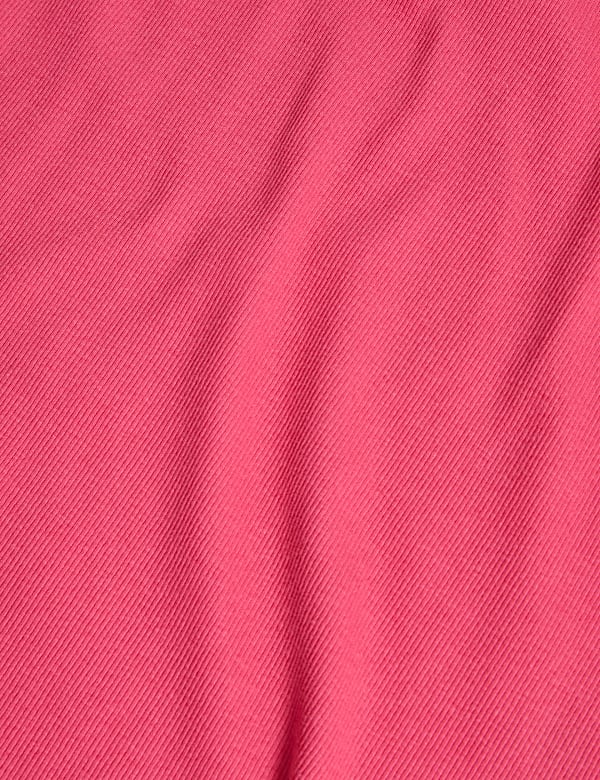 Cotton Rich Ribbed Printed Pyjama Set