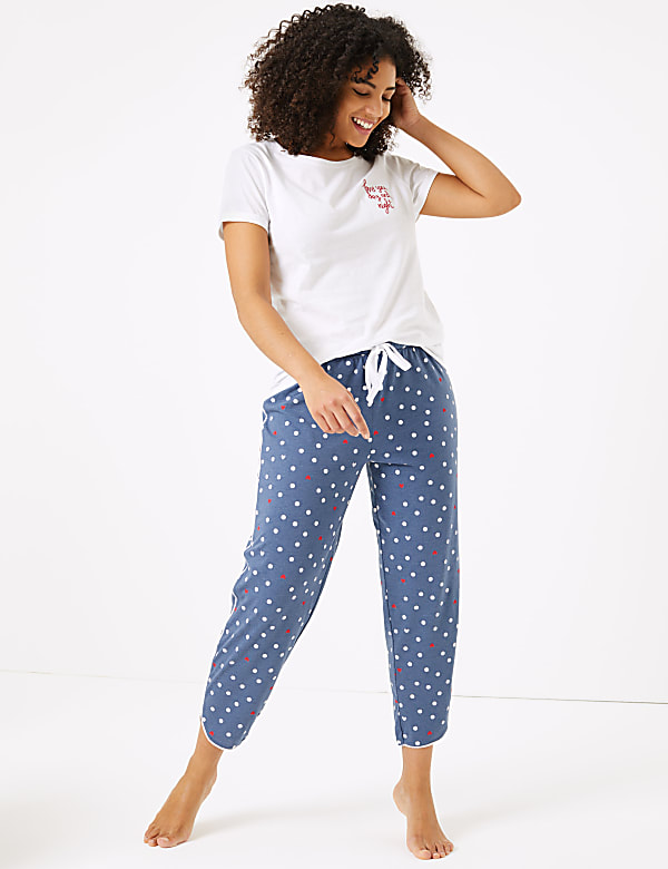 Jersey pyjama bottoms on sale