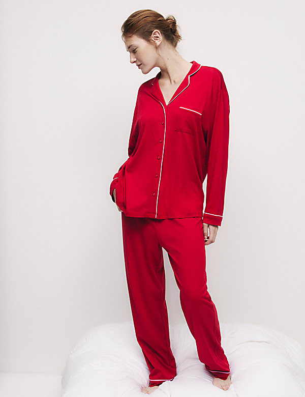 Cotton Modal Revere Pyjama Set
