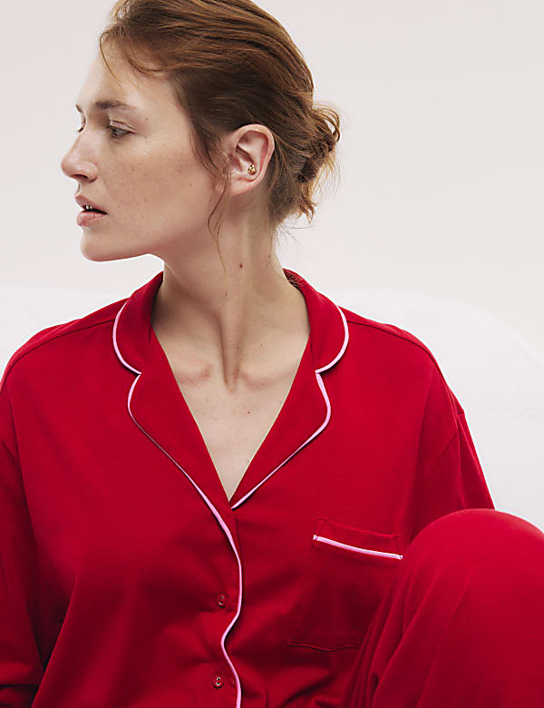 Cotton Modal Revere Pyjama Set