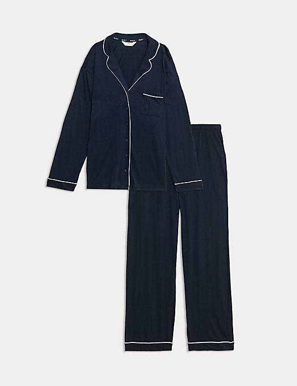 Cotton Modal Revere Pyjama Set - BE