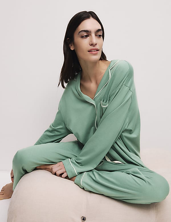 Cotton Modal Revere Pyjama Set