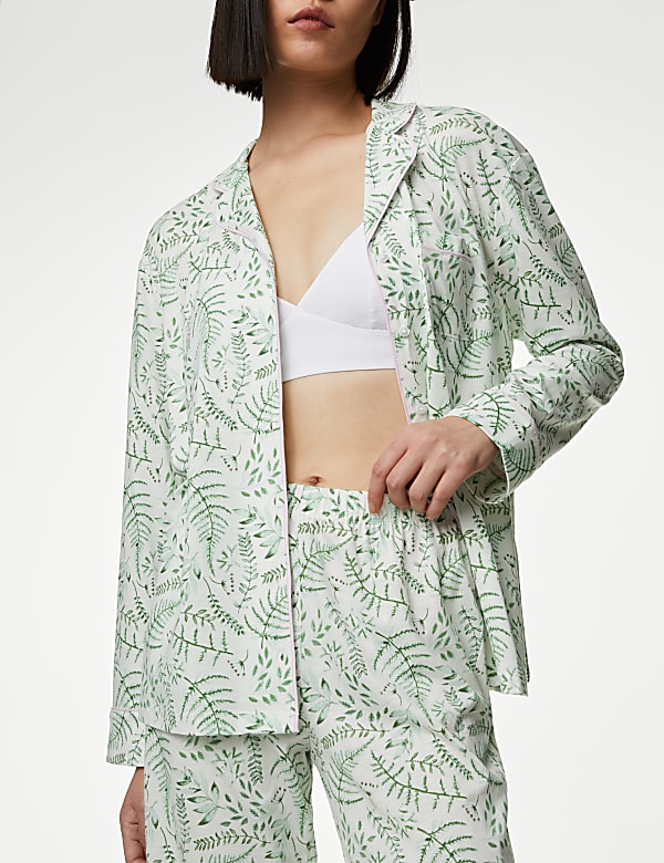 Cool Comfort™ Cotton Modal Printed Pyjama Set