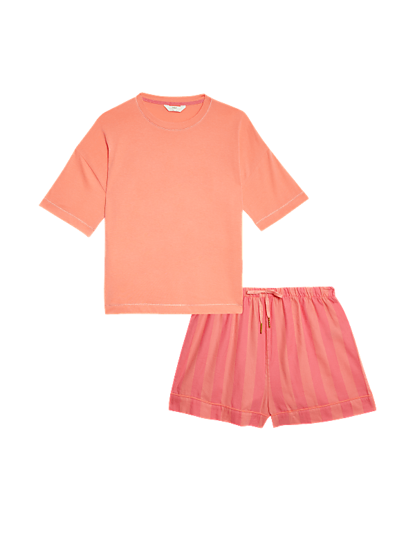 Cotton Modal Printed Shortie Set