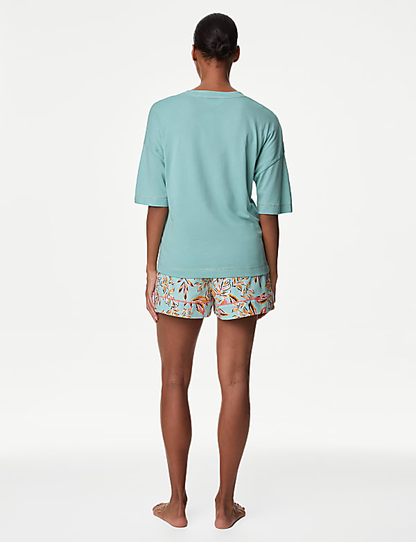 Cotton Modal Printed Shortie Set