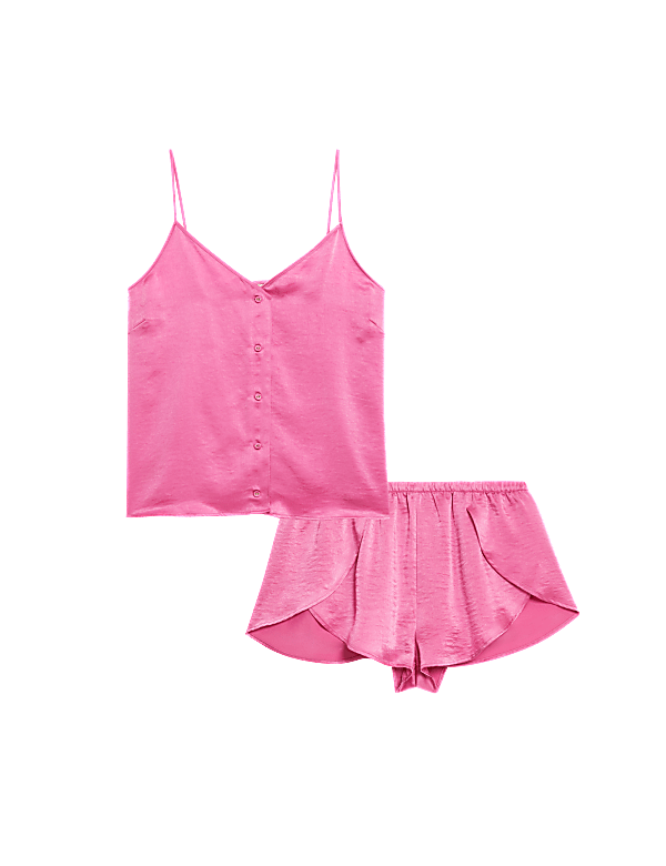 Satin Shortie Set